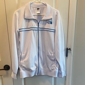 The North Face Light Blue Full-Zip Track Jacket